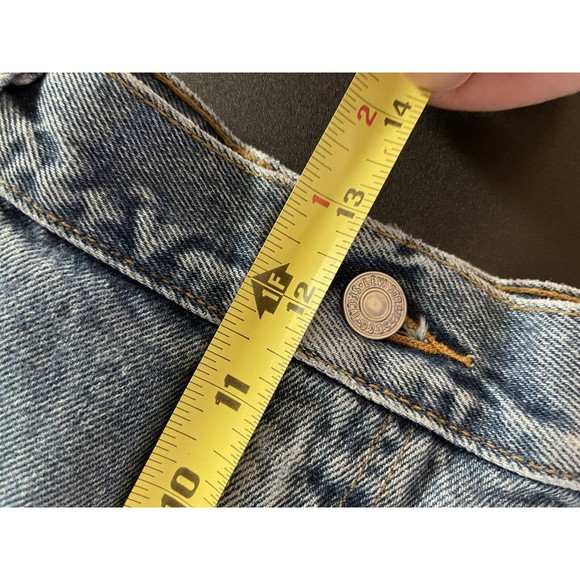 Vintage Levis 560 Men 38 x 34 Comfort Fit Jeans Medium Wash Denim Tapered Leg - Picture 7 of 8